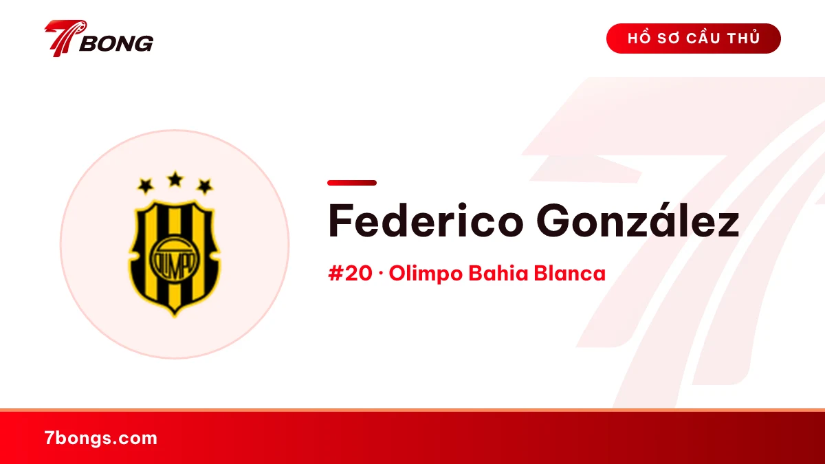 Federico González — Olimpo Bahia Blanca