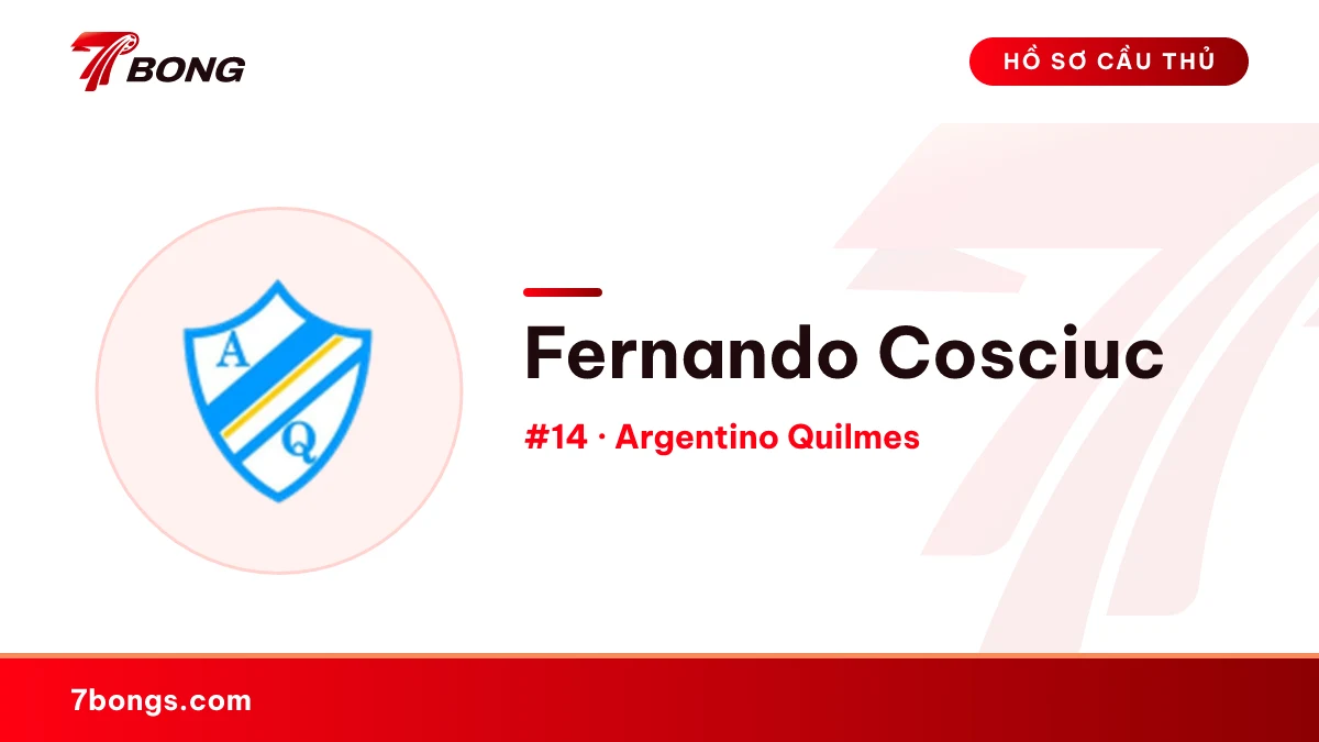 Fernando Cosciuc — Argentino Quilmes