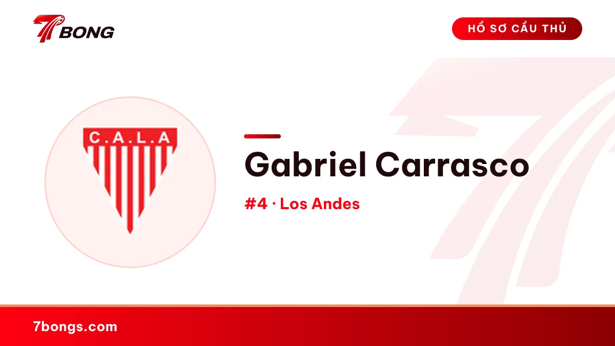 Gabriel Carrasco — Los Andes