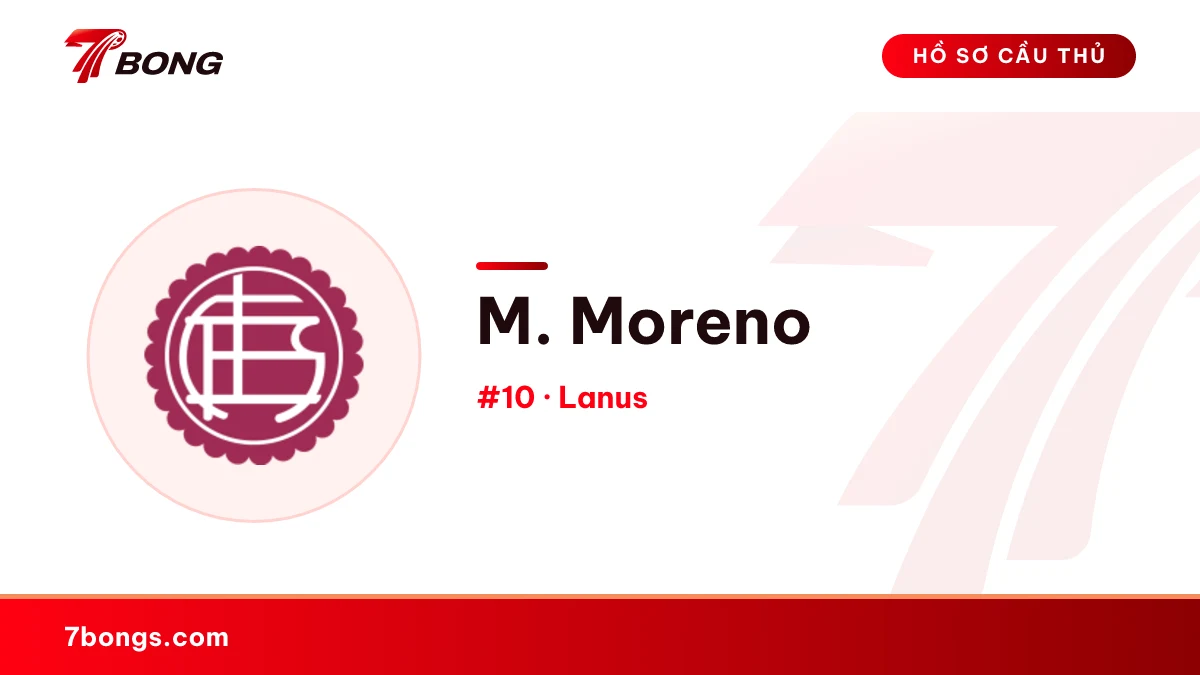 M. Moreno — Lanus