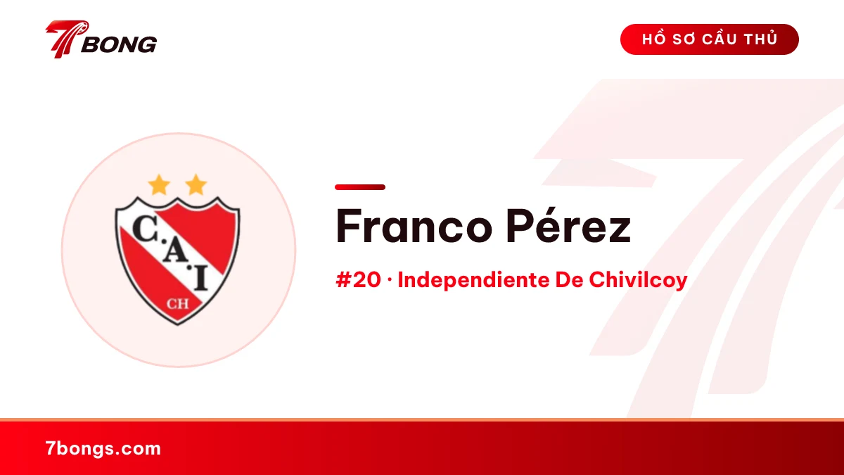 Franco Pérez — Independiente De Chivilcoy