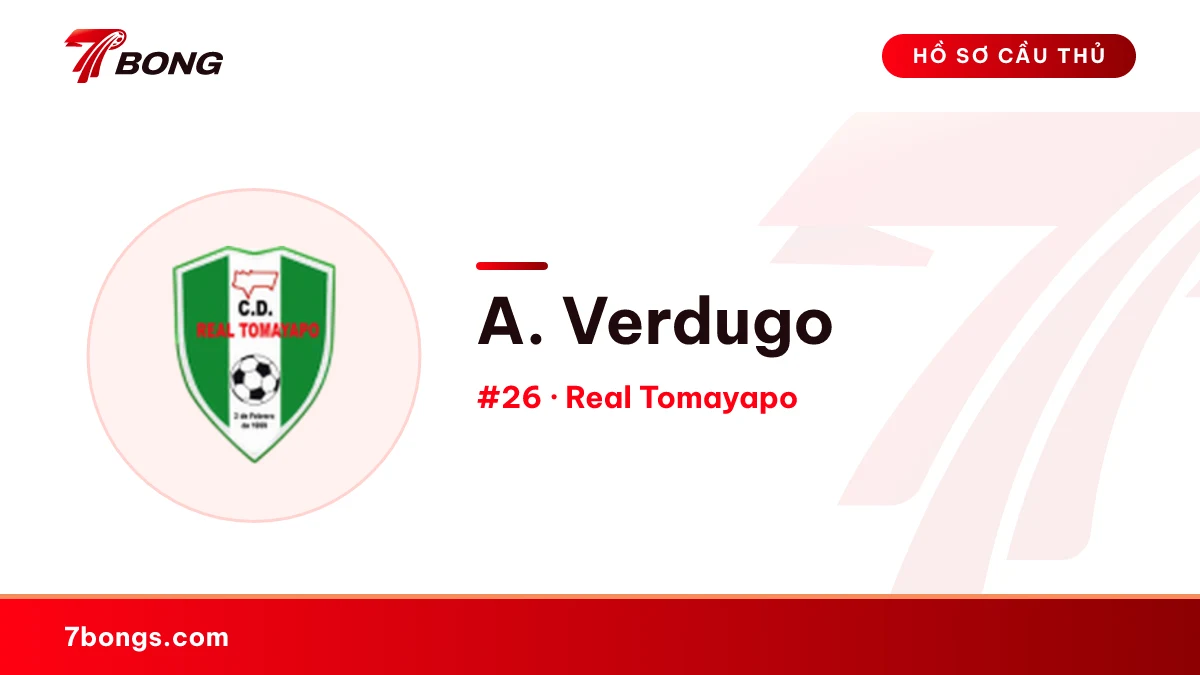 A. Verdugo — Real Tomayapo