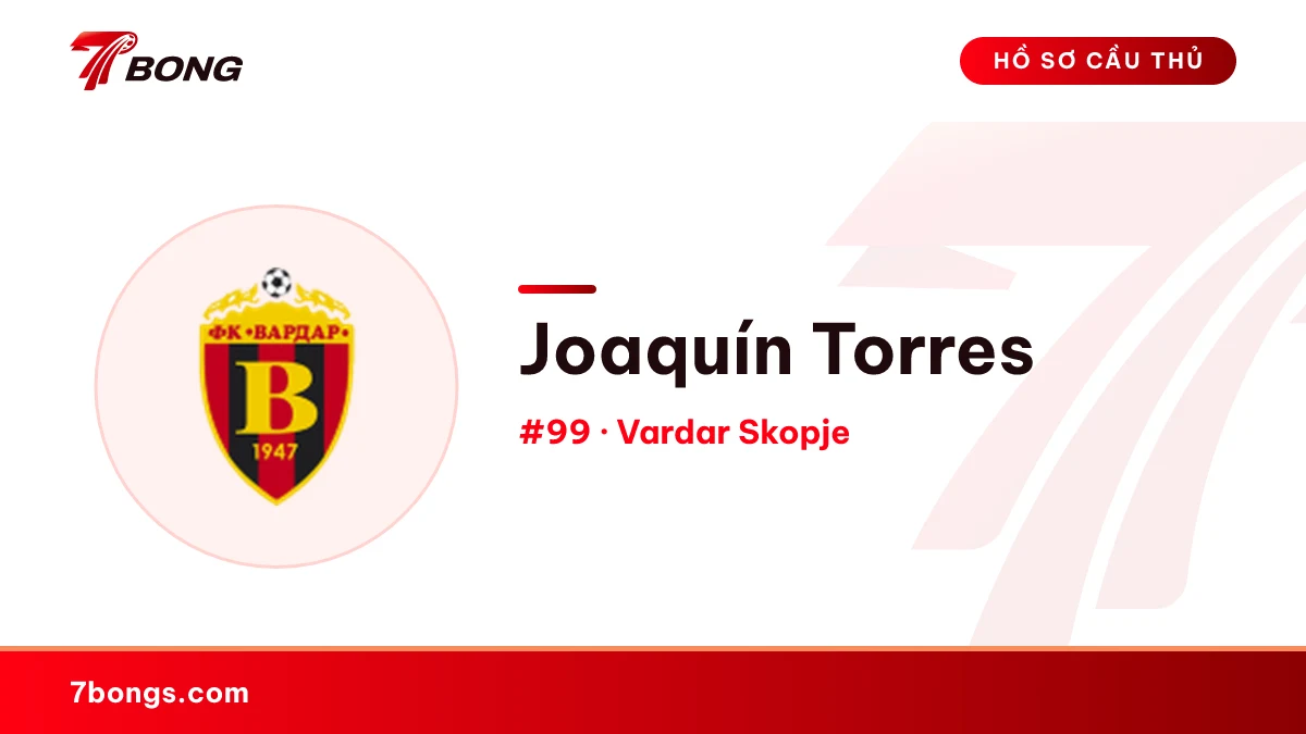 Joaquín Torres — Vardar Skopje