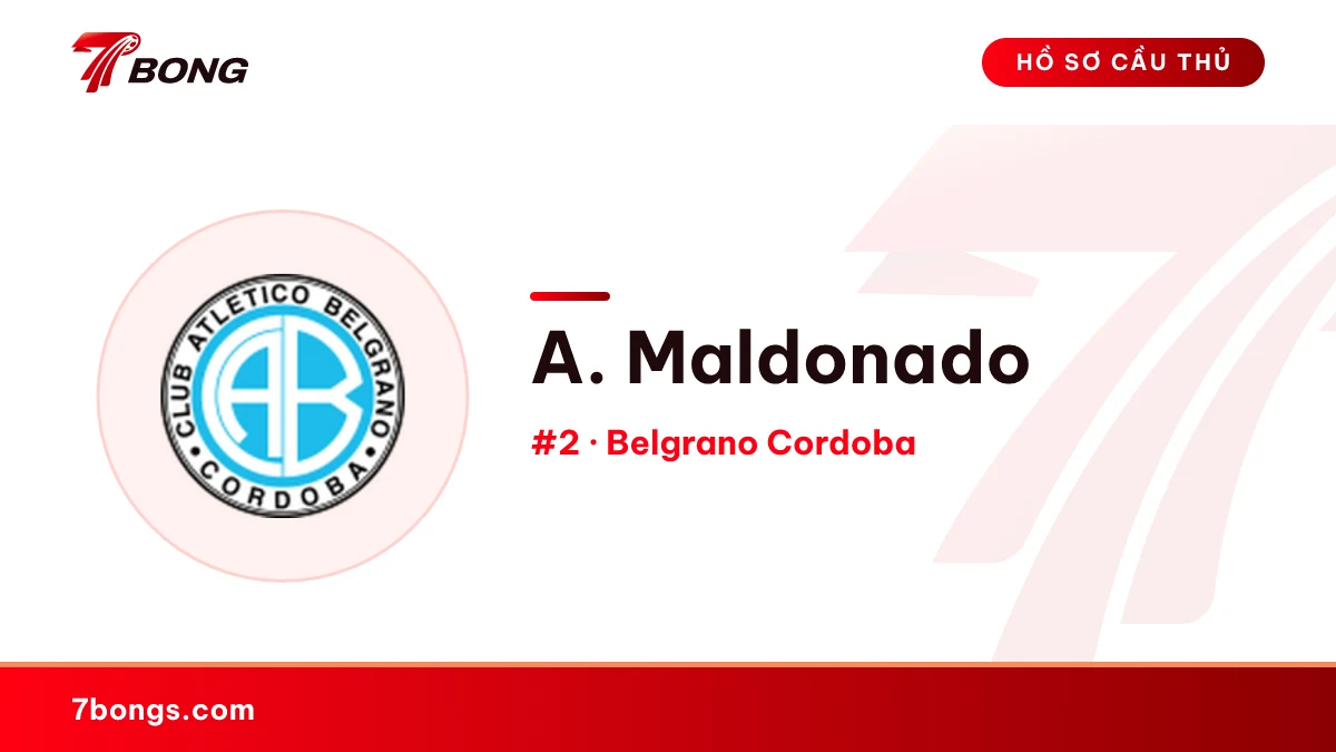 A. Maldonado — Belgrano Cordoba