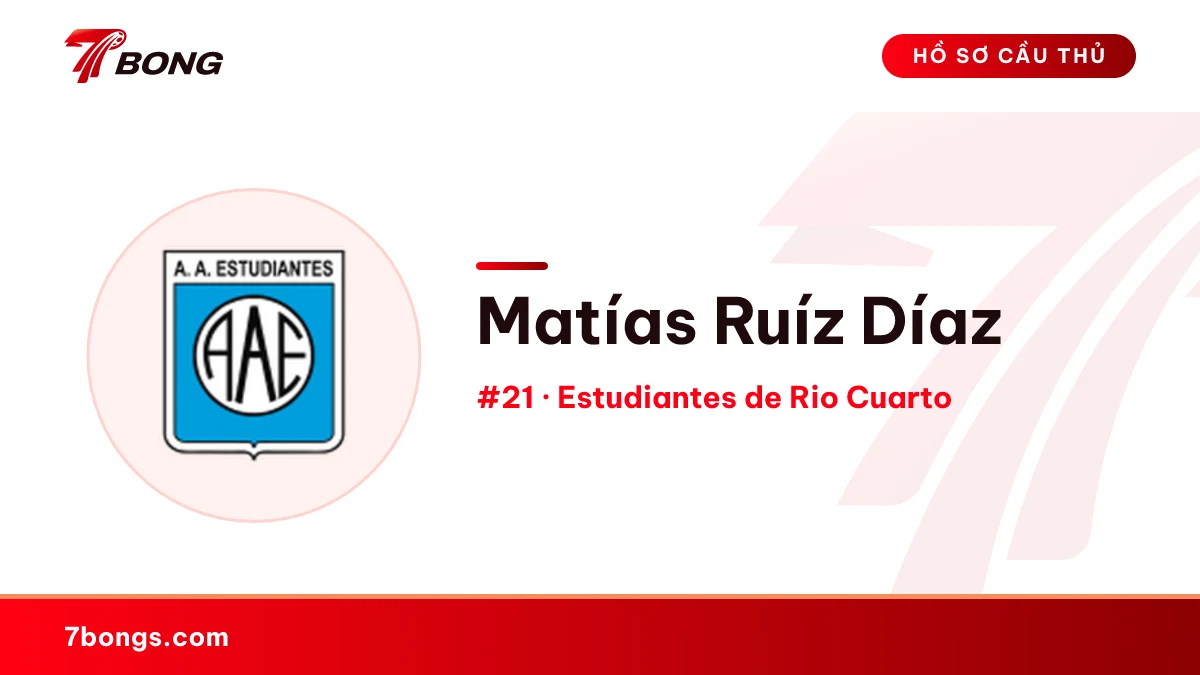Matías Ruíz Díaz — Estudiantes de Rio Cuarto