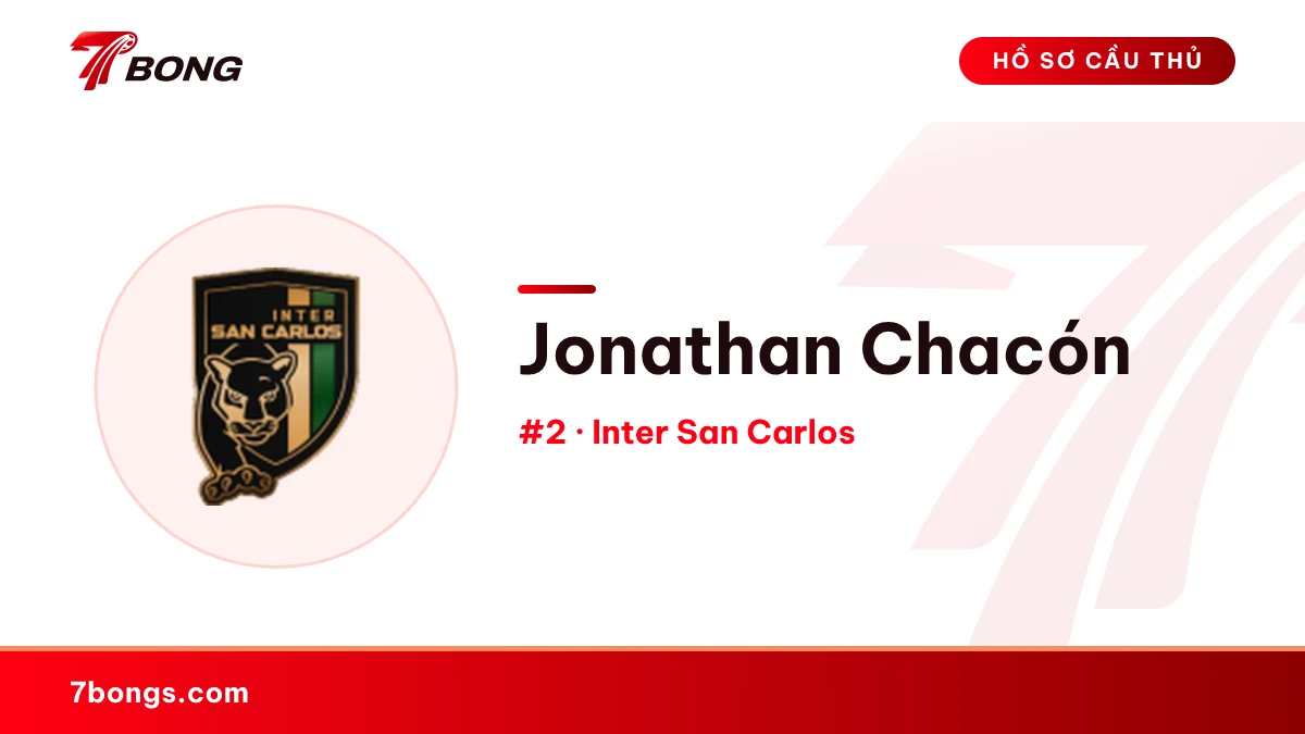 Jonathan Chacón — Inter San Carlos