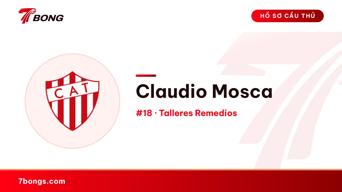 Claudio Mosca — Talleres Remedios