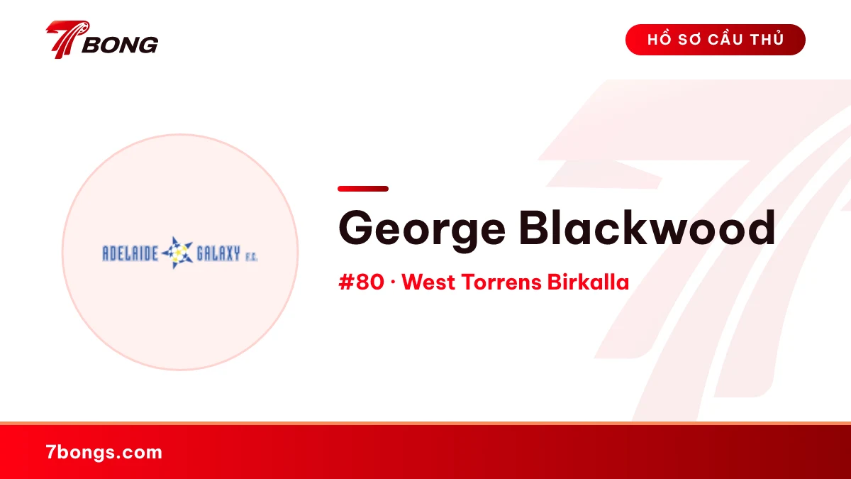 George Blackwood — West Torrens Birkalla