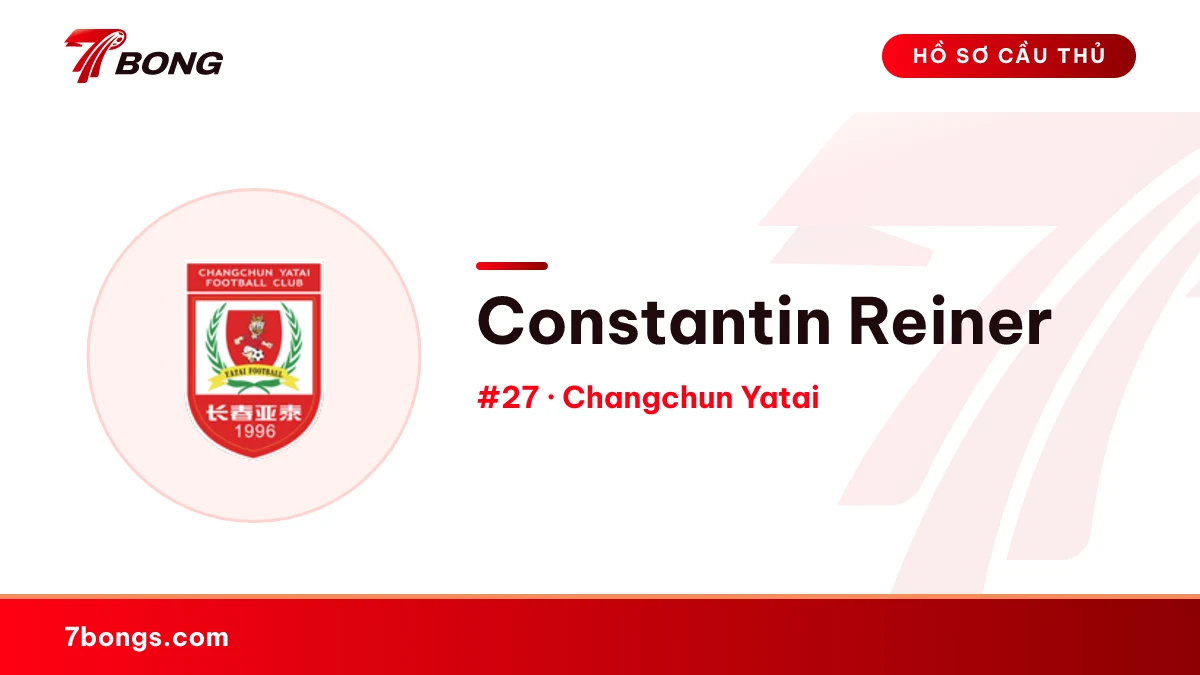 Constantin Reiner — Changchun Yatai