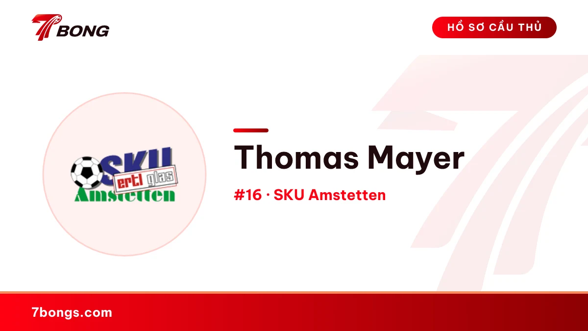 Thomas Mayer — SKU Amstetten