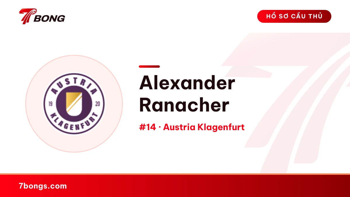 Alexander Ranacher — Austria Klagenfurt