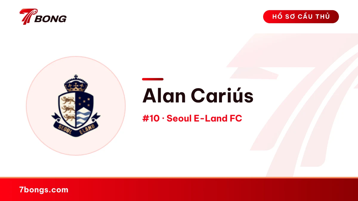 Alan Cariús — Seoul E-Land FC