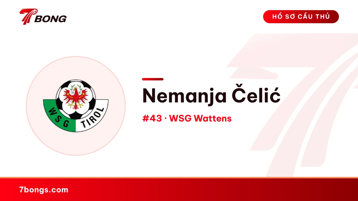 Nemanja Čelić — WSG Wattens