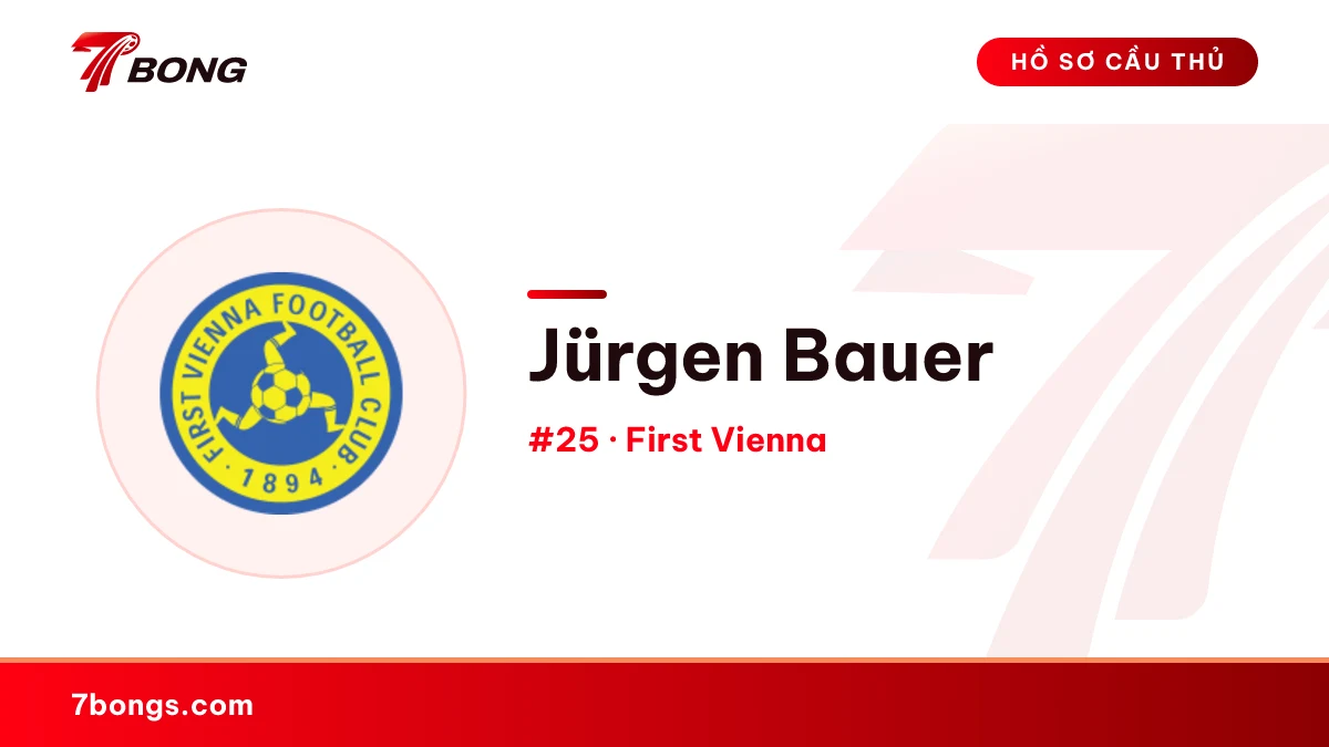 Jürgen Bauer — First Vienna