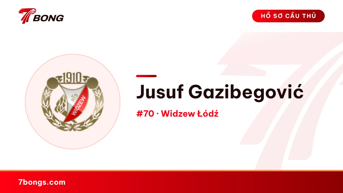 Jusuf Gazibegović — Widzew Łódź