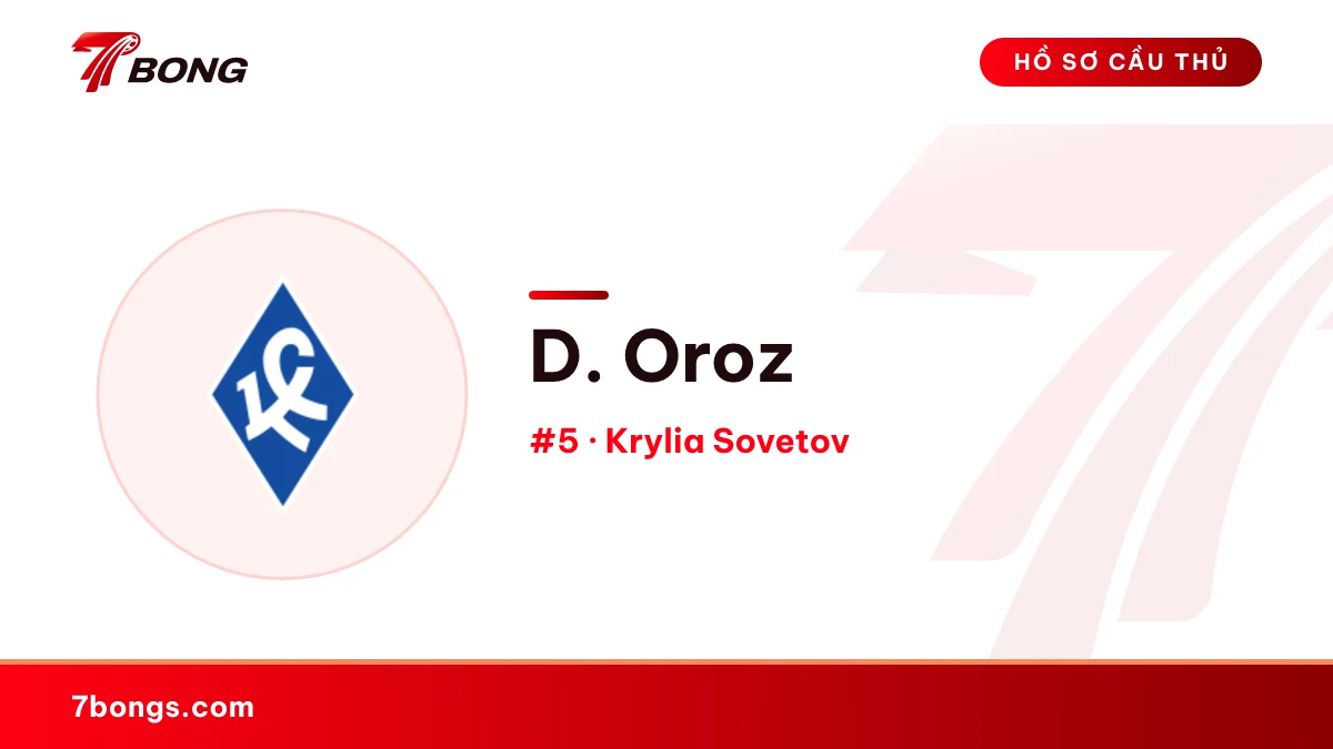 D. Oroz — Krylia Sovetov