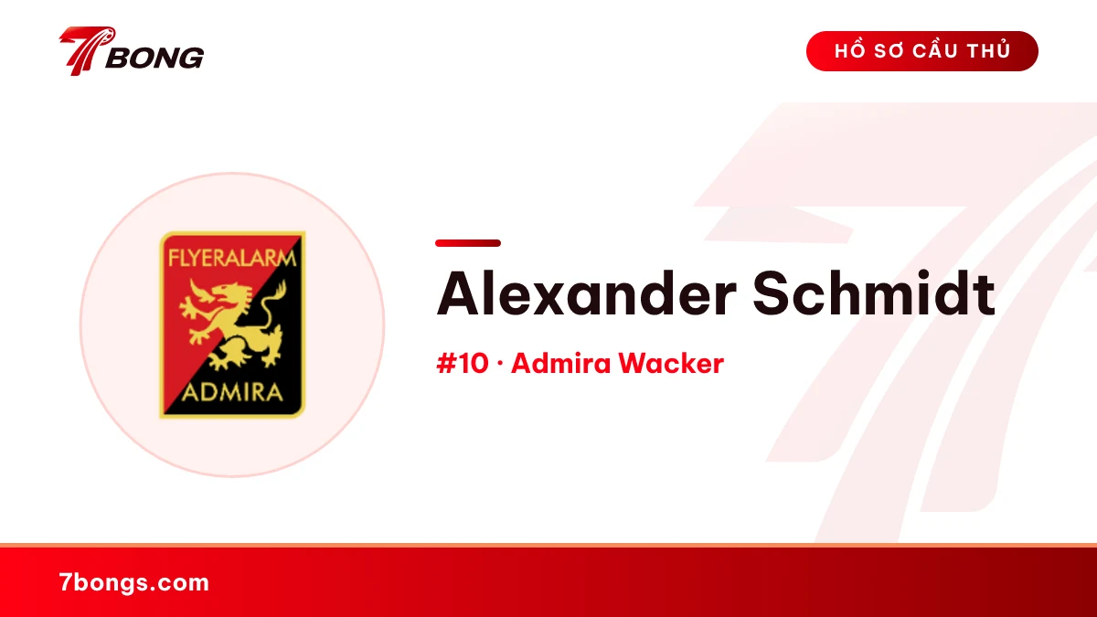 Alexander Schmidt — Admira Wacker