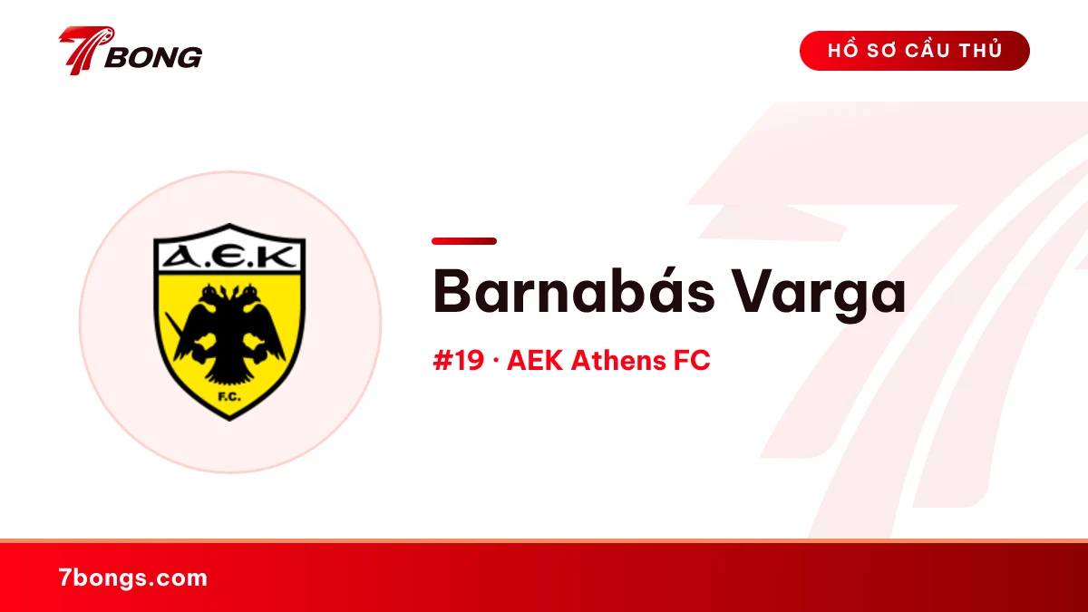 Barnabás Varga — AEK Athens FC