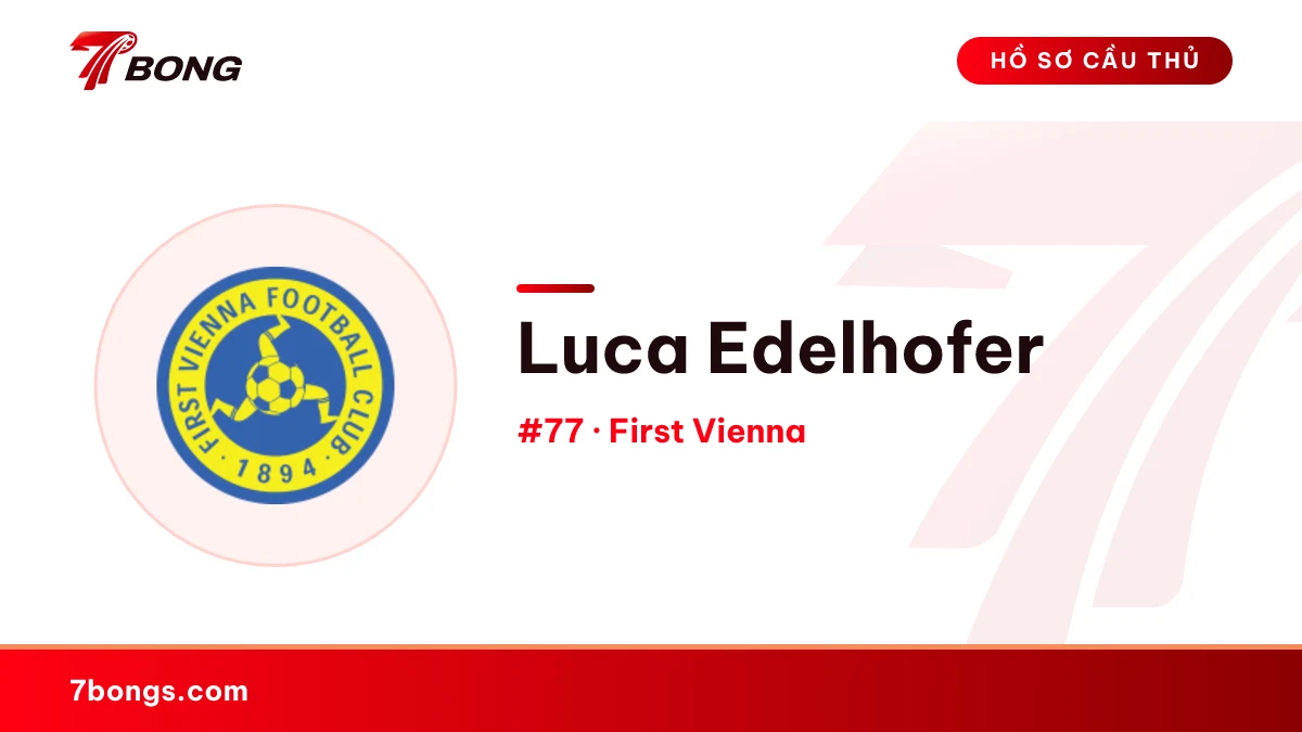 Luca Edelhofer — First Vienna