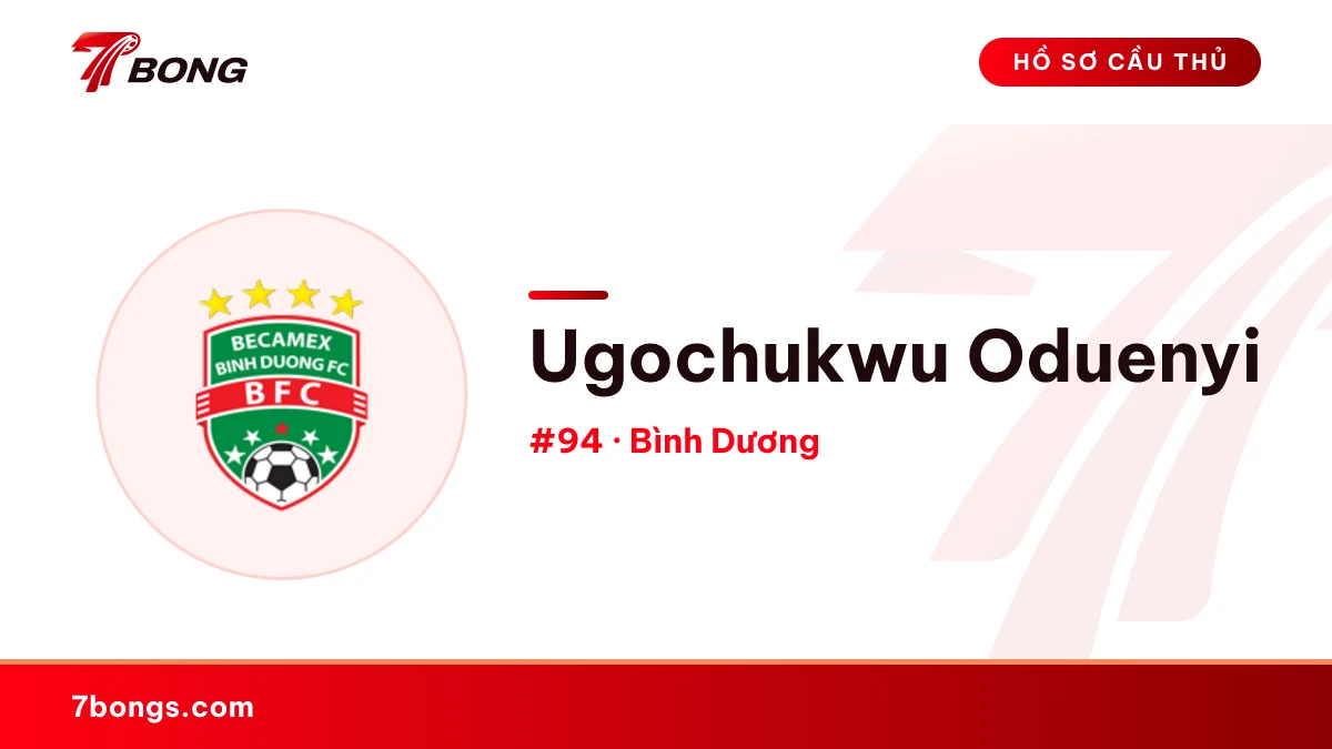 Ugochukwu Oduenyi — Bình Dương