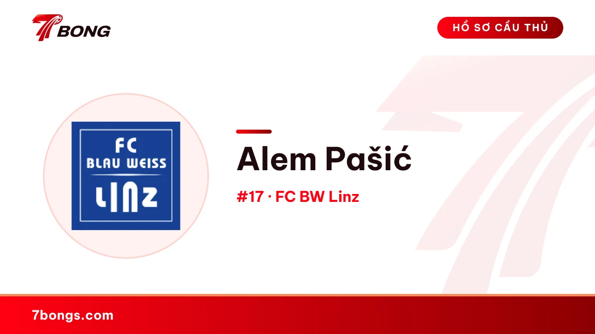 Alem Pašić — FC BW Linz