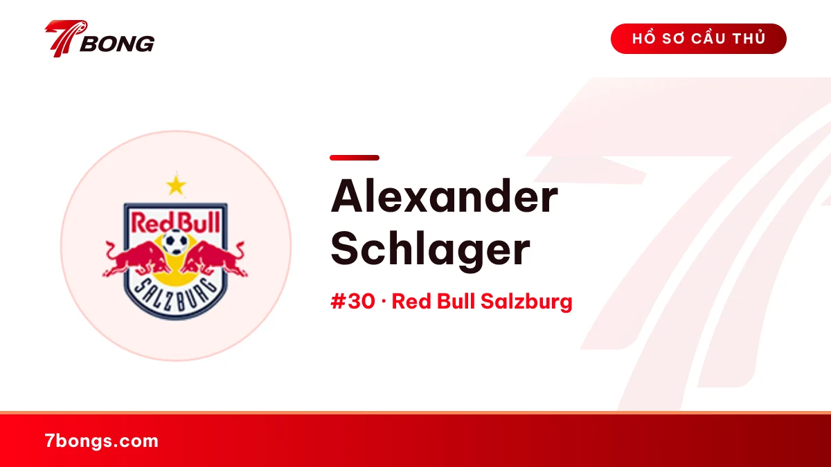 Alexander Schlager — Red Bull Salzburg