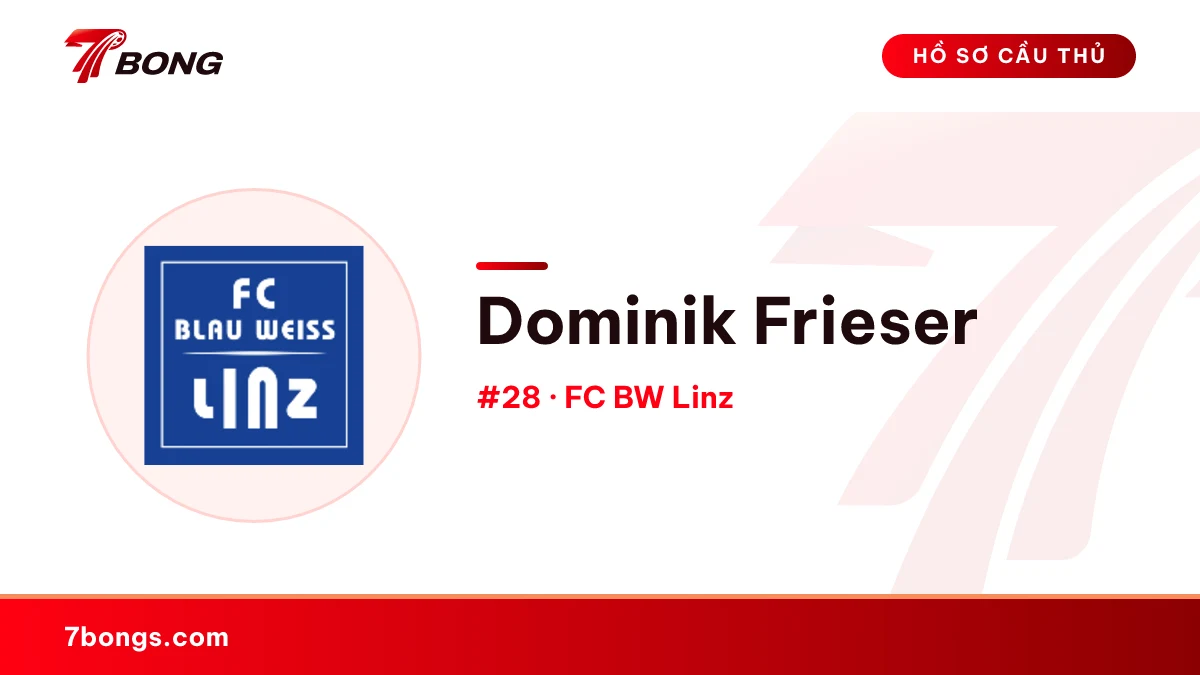 Dominik Frieser — FC BW Linz
