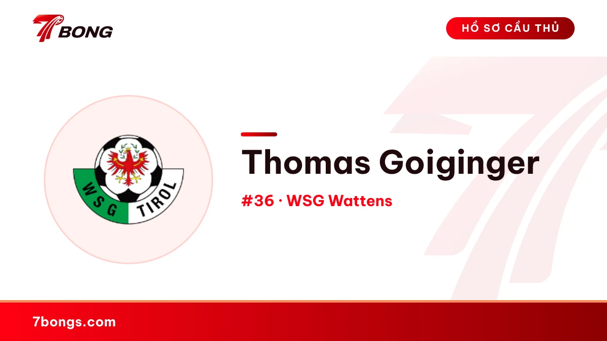 Thomas Goiginger — WSG Wattens
