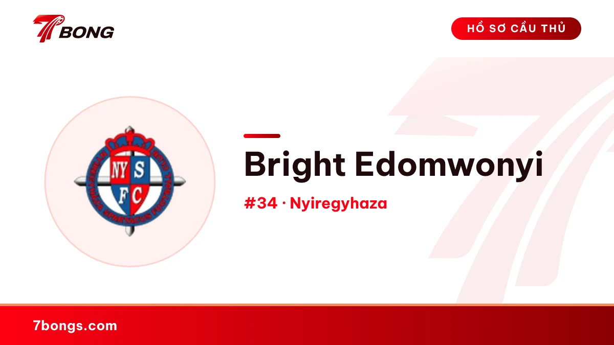 Bright Edomwonyi — Nyiregyhaza