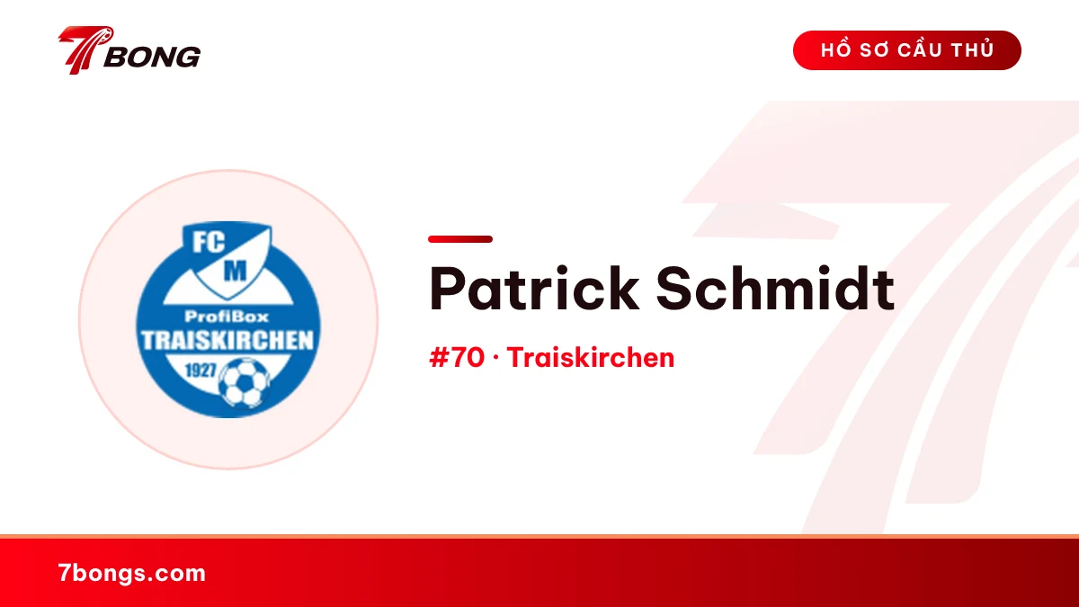 Patrick Schmidt — Traiskirchen