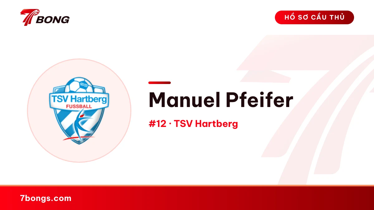 Manuel Pfeifer — TSV Hartberg