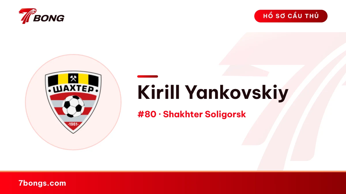 Kirill Yankovskiy — Shakhter Soligorsk