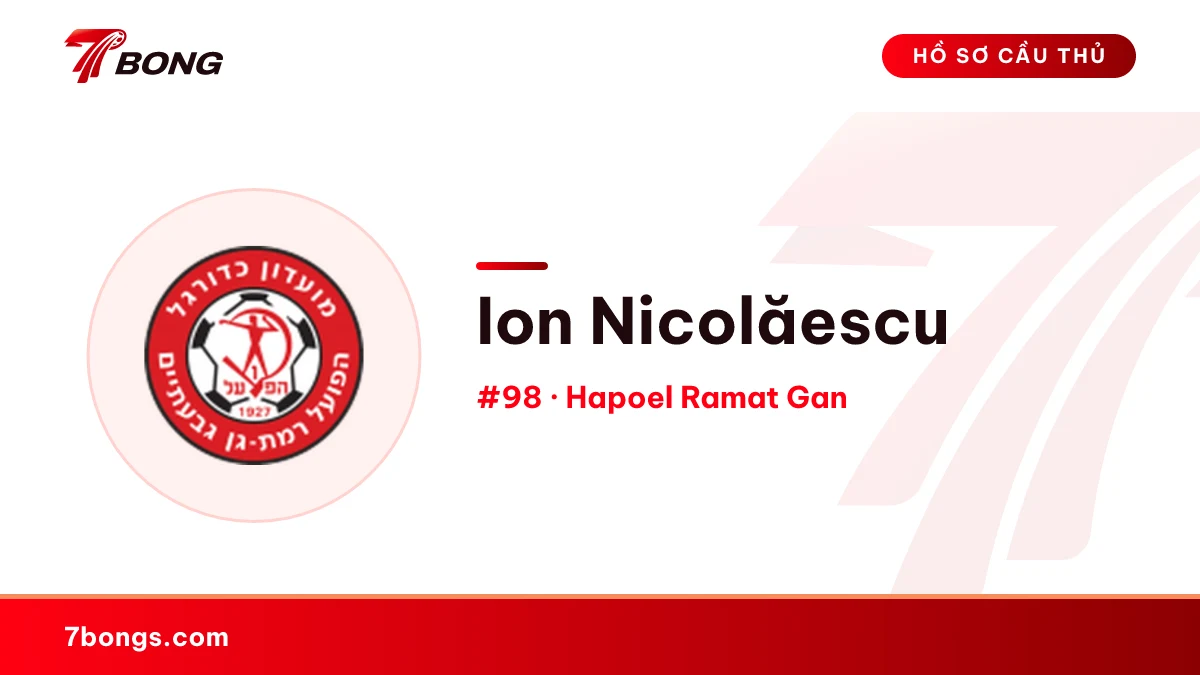 Ion Nicolăescu — Hapoel Ramat Gan