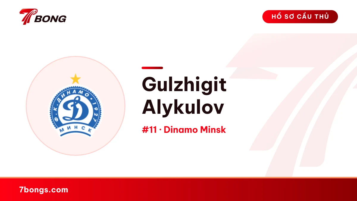 Gulzhigit Alykulov — Dinamo Minsk