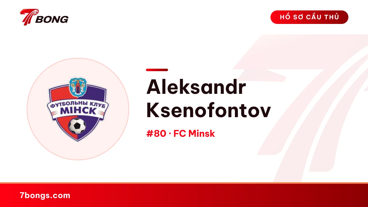 Aleksandr Ksenofontov — FC Minsk