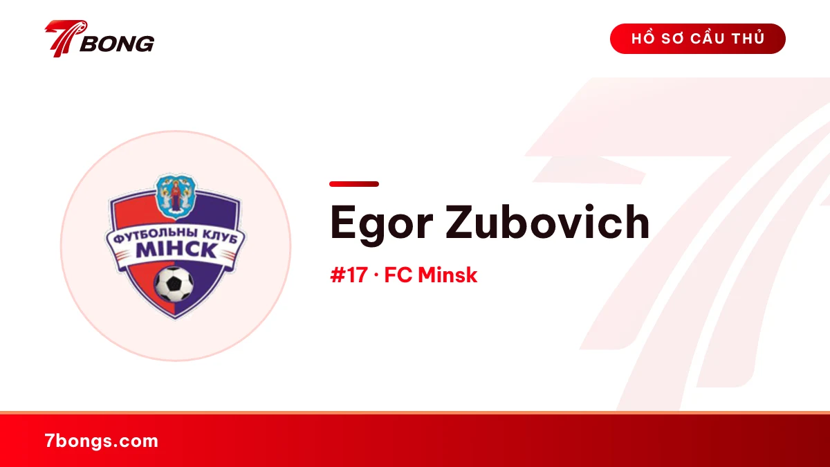 Egor Zubovich — FC Minsk