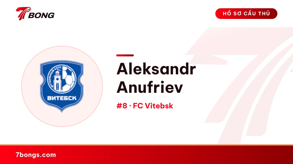 Aleksandr Anufriev — FC Vitebsk