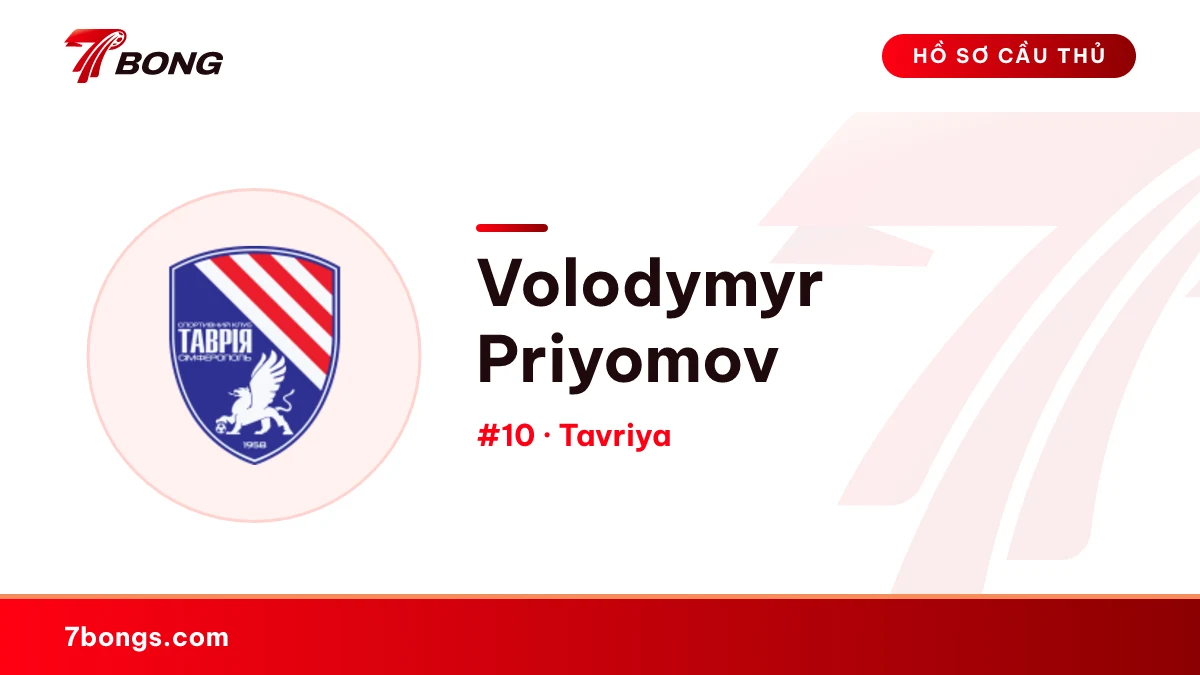 Volodymyr Priyomov — Tavriya