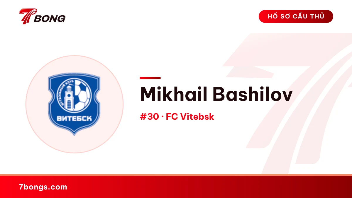 Mikhail Bashilov — FC Vitebsk