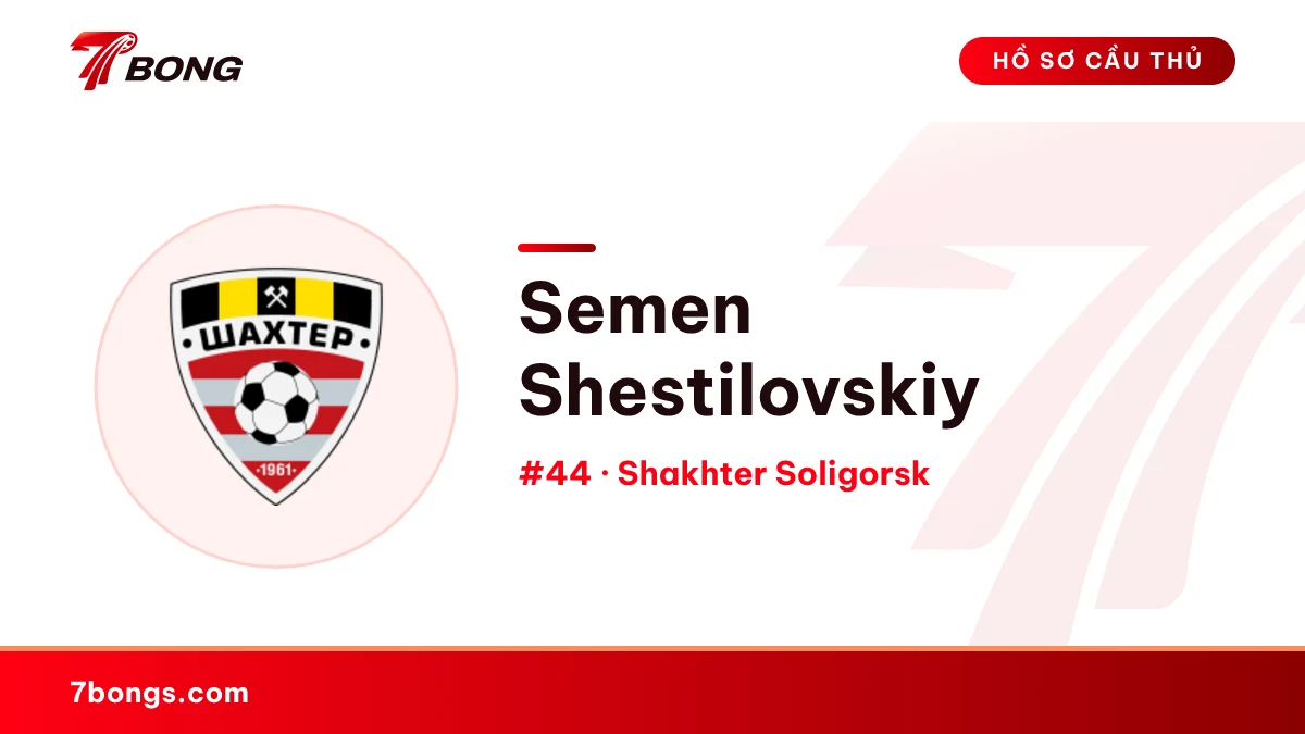 Semen Shestilovskiy — Shakhter Soligorsk
