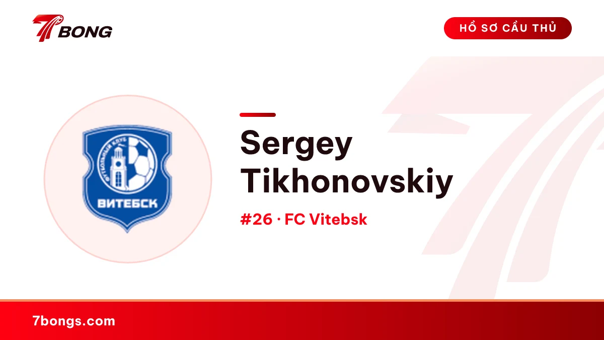 Sergey Tikhonovskiy — FC Vitebsk