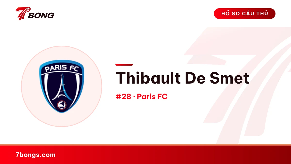 Thibault De Smet — Paris FC