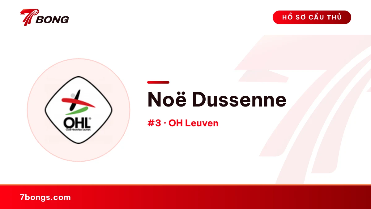 Noë Dussenne — OH Leuven