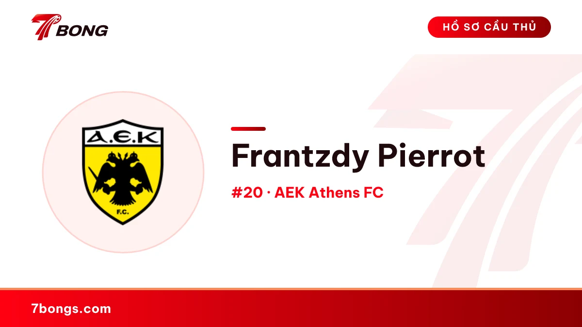 Frantzdy Pierrot — AEK Athens FC