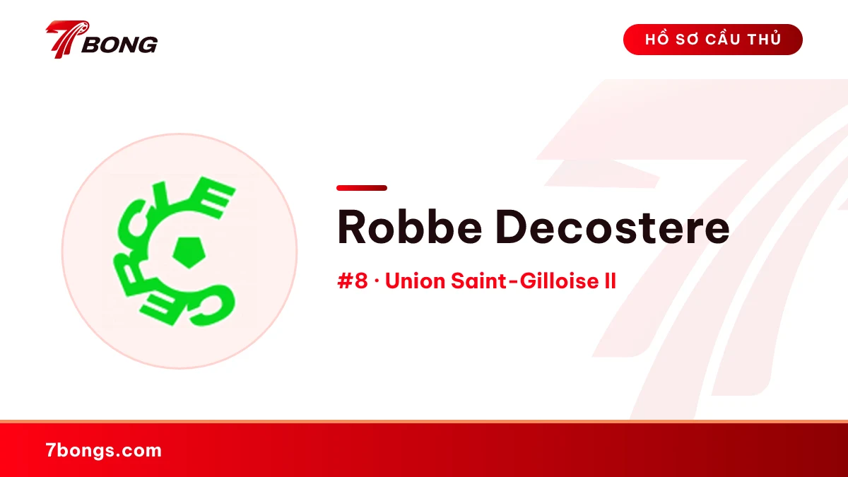 Robbe Decostere — Union Saint-Gilloise II