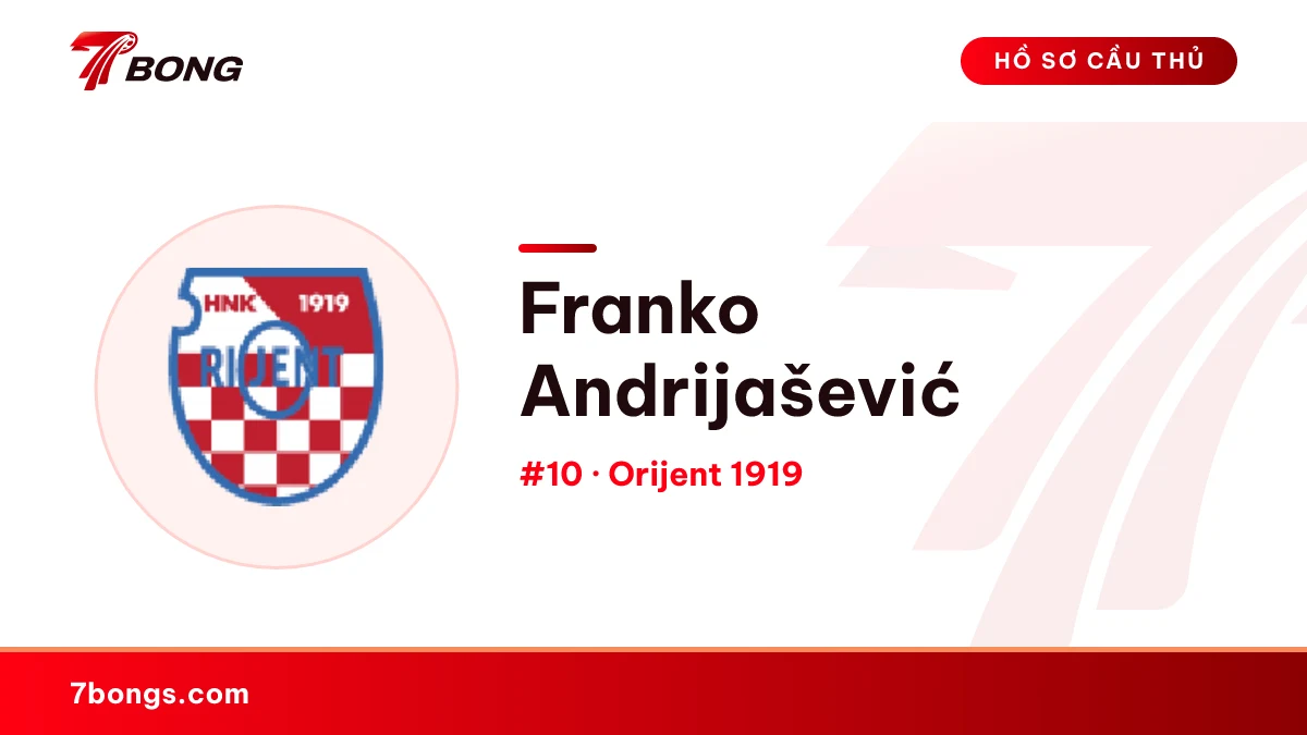 Franko Andrijašević — Orijent 1919