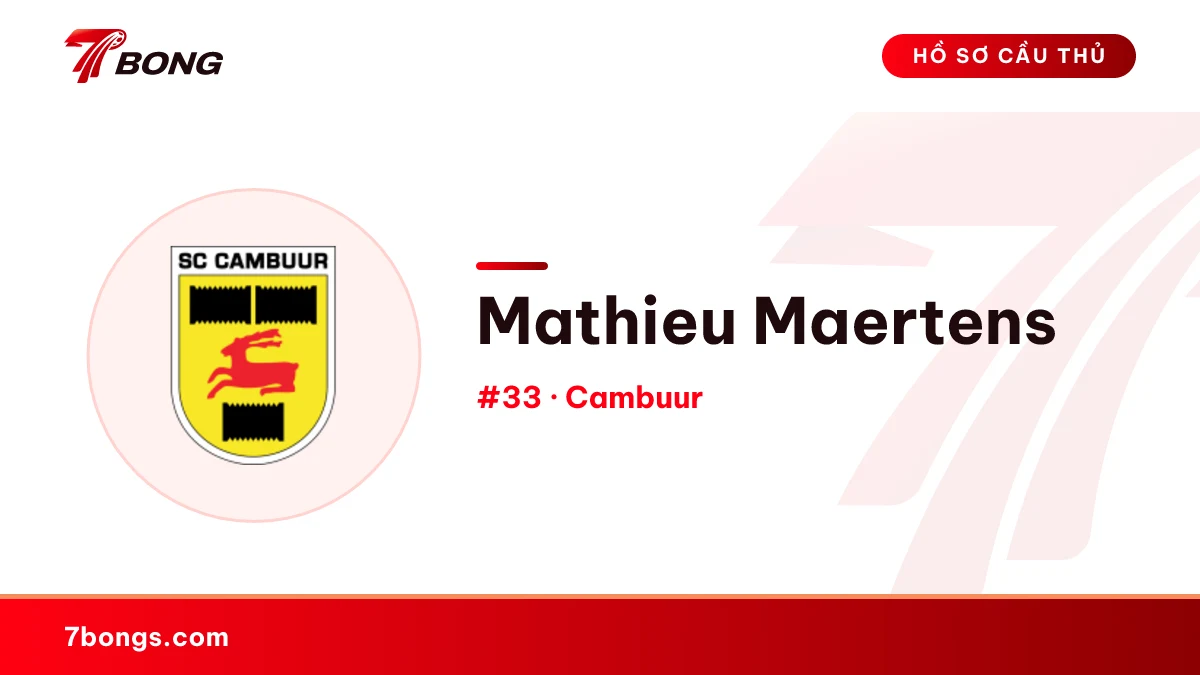 Mathieu Maertens — Cambuur