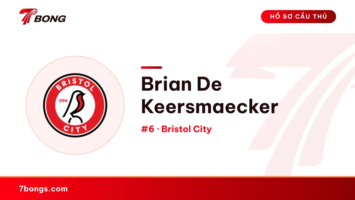Brian De Keersmaecker — Bristol City