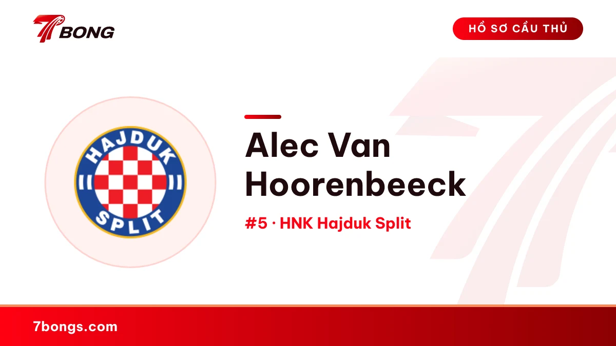 Alec Van Hoorenbeeck — HNK Hajduk Split