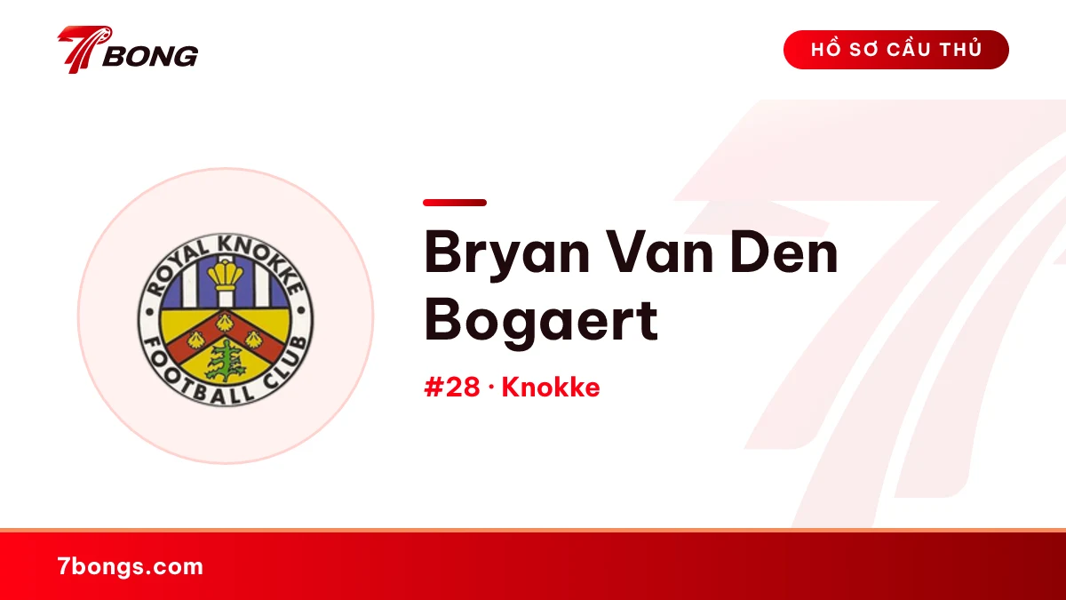 Bryan Van Den Bogaert — Knokke